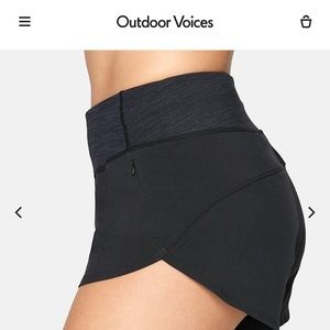 Outdoor voices Hudson shorts